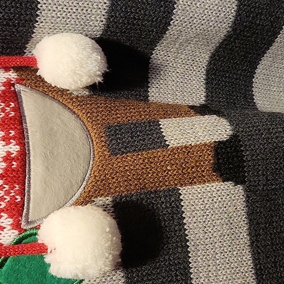 NWOT - With Love Derek Fun Holiday Sweater - Picture 3 of 8